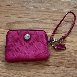 COACH wristlet
